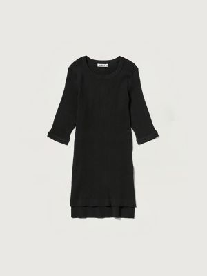 COTTON HIGH GAUGE RIB KNIT TEE