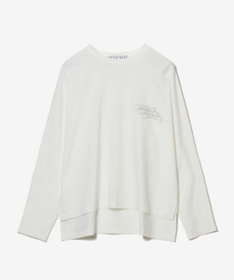 スリーロゴロングスリーブT A0861UTS004 | THIRD MAGAZINE
