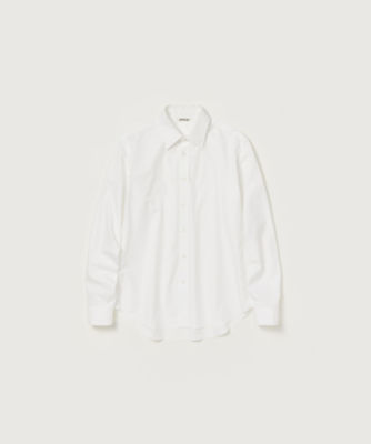 ＜AURALEE (Men)＞カジュアルシャツ　ＨＩＧＨ　ＣＯＵＮＴ　ＦＩＮＸ　ＯＸ　ＳＨＩＲＴ　Ａ２４ＡＳ０１ＨＯ