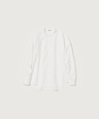 ＜AURALEE (Men)＞カジュアルシャツ　ＨＩＧＨ　ＣＯＵＮＴ　ＦＩＮＸ　ＯＸ　　ＳＴＡＮＤ　ＣＯＬＬＡＲ　ＳＨＩＲＴ　Ａ２４ＡＳ０２ＨＯ