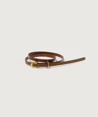 ＜AURALEE (Women)＞＊ＬＥＡＴＨＥＲ　ＮＡＲＲＯＷ　ＢＥＬＴ　Ａ２５ＡＢ０９ＲＰ