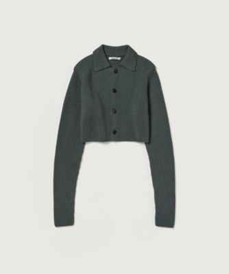 AURALEE (Women)/オーラリー ＳＵＰＥＲ　ＦＩＮＥ　ＷＯＯＬ　ＳＯＦＴ　ＲＩＢ　ＫＮＩＴ　ＣＲＯＰＰＥＤ　ＳＨＩＲＴ　ＣＡＲＤＩＧＡＮ　Ａ２５ＡＣ０１ＪＰ