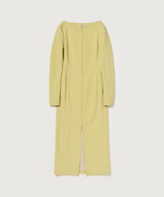 AURALEE (Women)/オーラリー TENSE WOOL DOUBLE CLOTH FRONT-ZIP DRESS A25AD03WP