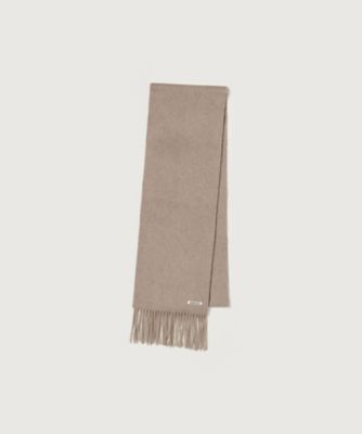 AURALEE (Women)/オーラリー *BABY CASHMERE LONG STOLE A25AM13BC NATURAL BROWN スカーフ・ショール【三越伊勢丹/公式】