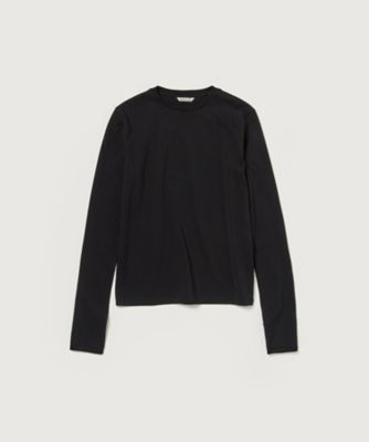 HIGH TWIST COTTON JERSEY L／S TEE