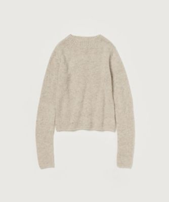 トップス Auralee NEP CASHMERE KNIT P/O 5 CASHMERE MELANGE KNIT P／O