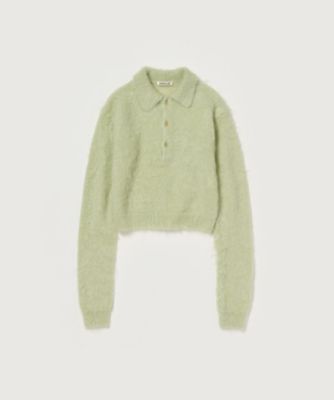 BRUSHED SUPER KID MOHAIR KNIT