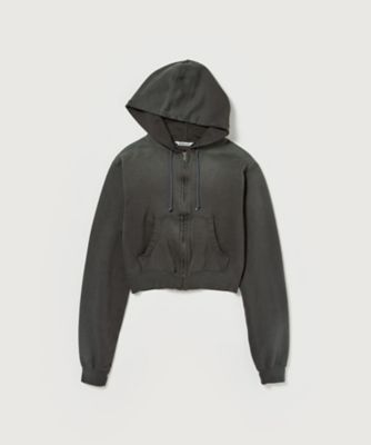 AURALEE SWEAT ZIP PARKA パーカー PRODUCT DYED PIMA LIGHT SWEAT