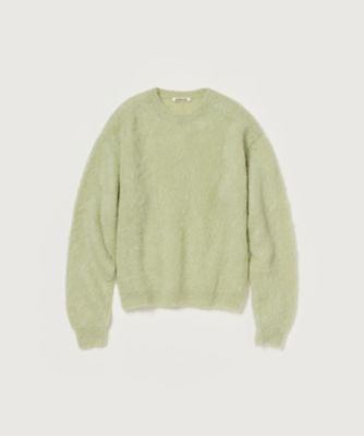 AURALEE SUPER KID MOHAIR KNIT P/O 未使用品 AURALEE women's / BRUSHED SUPER KID MOHAIR KNIT P/O (INK