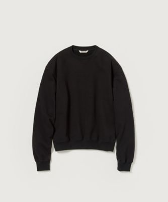 AURALEE (Women)/オーラリー SMOOTH SOFT BD SWEAT P/O A25AP05TU BLACK トップス【三越伊勢丹/公式】