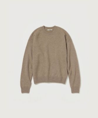 AURALEE (Women)/オーラリー *BABY CASHMERE KNIT P/O A25AP06BC NATURAL BROWN トップス【三越伊勢丹/公式】