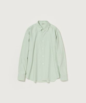 オーラリー　シャツ WASHED FINX TWILL SHIRT