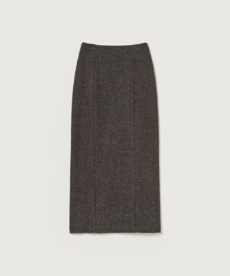 AURALEE (Women)/オーラリー ＡＬＰＡＣＡ　ＷＯＯＬ　ＳＩＬＫ　ＴＷＥＥＤ　ＰＥＮＣＩＬ　ＳＫＩＲＴ　Ａ２５ＡＳ０６ＬＳ