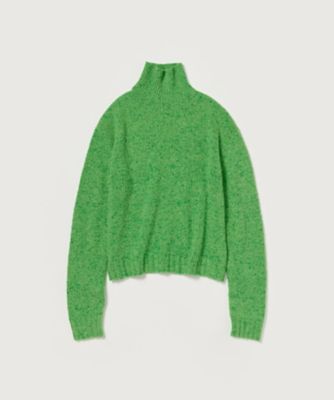AURALEE ブラック ウールカシミアニット　25ss AURALEE(オーラリー) カシミヤニットセーターA21AP01BC
