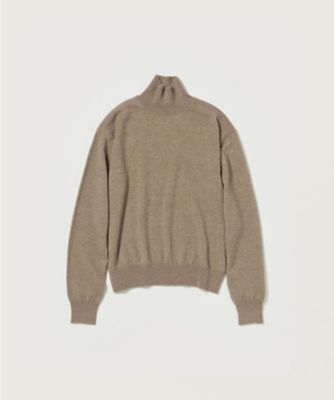 AURALEE (Women)/オーラリー *BABY CASHMERE KNIT TURTLE A25AT07BC NATURAL BROWN トップス【三越伊勢丹/公式】