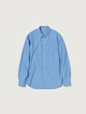 ＜AURALEE (Women)＞＊ＷＡＳＨＥＤ　ＦＩＮＸ　ＴＷＩＬＬ　ＳＨＩＲＴ