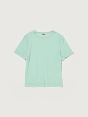 ＜AURALEE (Women)＞ＷＡＳＨＡＢＬＥ　ＷＯＯＬ　ＰＩＬＥ　ＴＥＥ