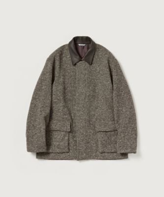 ブルゾン HOMESPUN TWEED ZIP BLOUSON