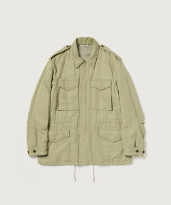 ブルゾン BRUSHED SILK LINEN SATIN