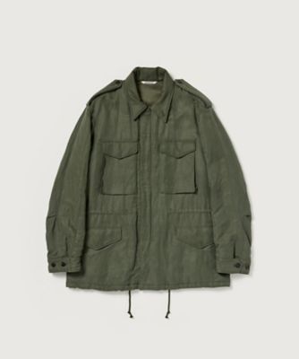 ブルゾン BRUSHED SILK LINEN SATIN