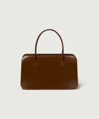 LEATHER TOTE BAG ー M MADE BY AETA