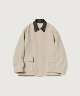 HOMESPUN TWEED ZIP BLOUSON