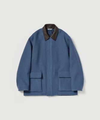 HOMESPUN TWEED ZIP BLOUSON
