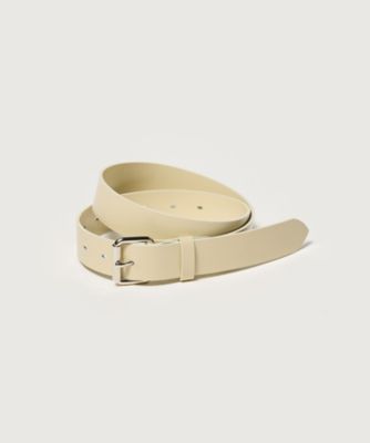 ベルト ＊GLAZEDLEATHER ROLLER BUCKLE