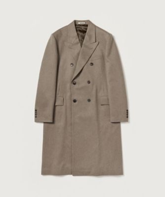 コート CASHMERE MOLESKIN DOUBLEー