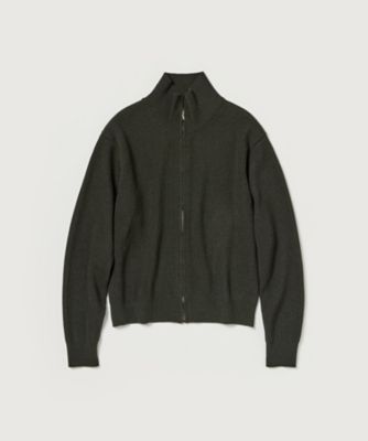 カーディガン SUPER FINE WOOL RIB KNIT ZIP