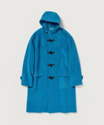 コート WOOL HERRINGBONE DUFFLE COAT