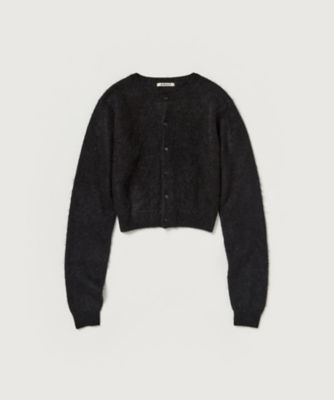 GARMENTーDYED BABY ALPACA FUR KNIT