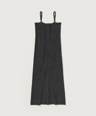 SMOOTH FULLED WOOL KNIT DRESS