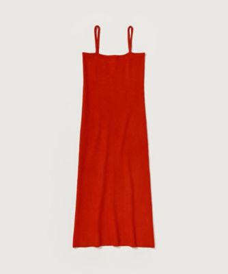 SMOOTH FULLED WOOL KNIT DRESS