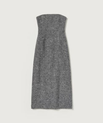 HOMESPUN TWEED DRESS A26AD08HT