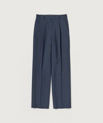 TENSE WOOL DOUBLE CLOTH SLACKS