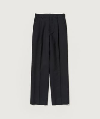 TENSE WOOL DOUBLE CLOTH SLACKS