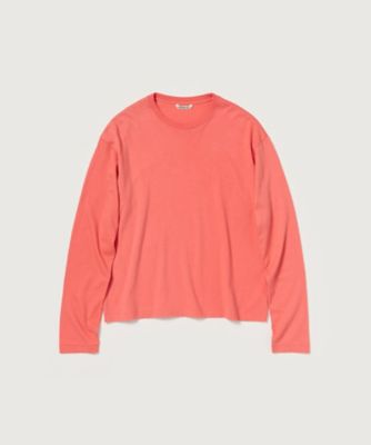 Tシャツ BRUSHED ORGANIC COTTON JERSEY