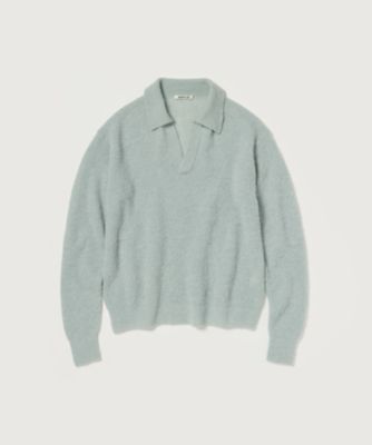 ニット BABY SURI ALPACA SHEER KNIT