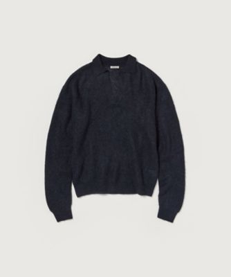 ニット BABY SURI ALPACA SHEER KNIT