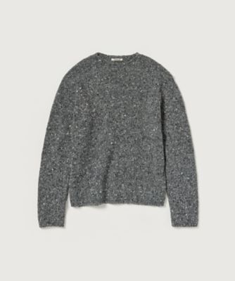 ニット LOWーGAUGE HOMESPUN TWEED KNIT P