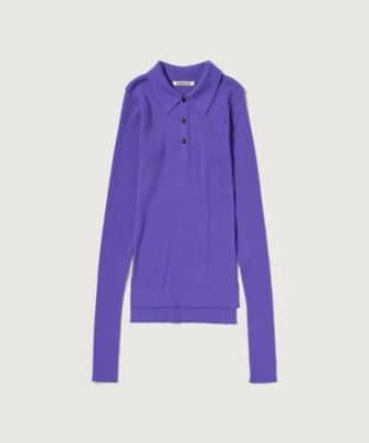 SUPER FINE WOOL HIGH GAUGE RIB KNIT