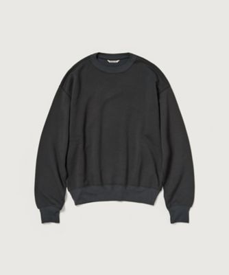 AURALEE 26SS A26SP02NU スウェット ブラック サイズ3 スウェット SMOOTH SOFT SWEAT P／O