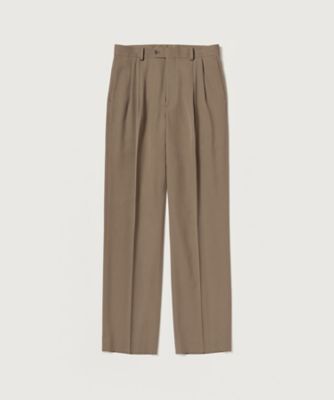 パンツ ＊LIGHT WOOL MAX GABARDINE TWOー
