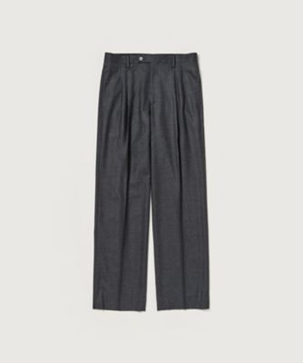 パンツ SUPER LIGHT WOOL TWOーTUCK