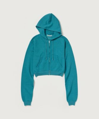 HIGHーTWIST COMPACT SWEAT ZIP PARKER