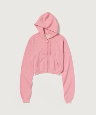 HIGHーTWIST COMPACT SWEAT ZIP PARKER