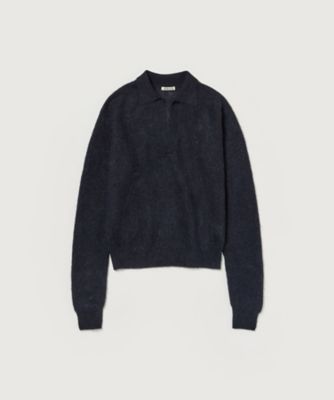 BABY SURI ALPACA SHEER KNIT SKIPPER