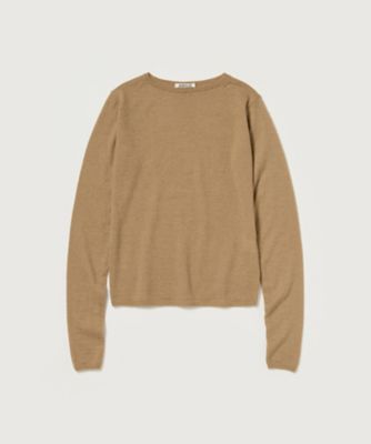 HIGH GAUGE SOFT CASHMERE KNIT P／O
