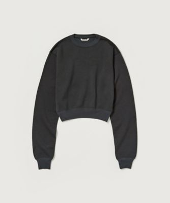 Auralee AURALEE (Women)/オーラリー HIGHーTWIST COMPACT SWEAT P/O A26AP04WU INK BLACK トップス【三越伊勢丹/公式】